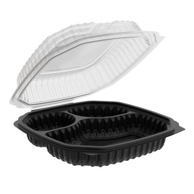 ANCHOR 9X9 CULINARY LITES 3-COMPT HINGED 120/CS  CL9931/4690931