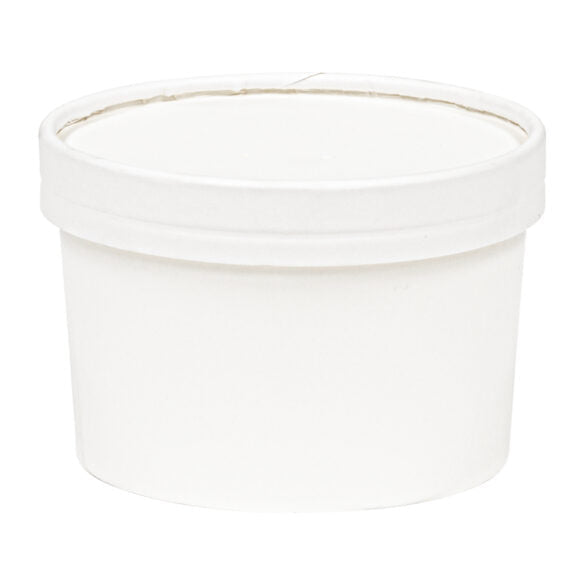 SOUP CUP 16 OZ SQUAT PAPER CONT/LID 250/CS 193184242