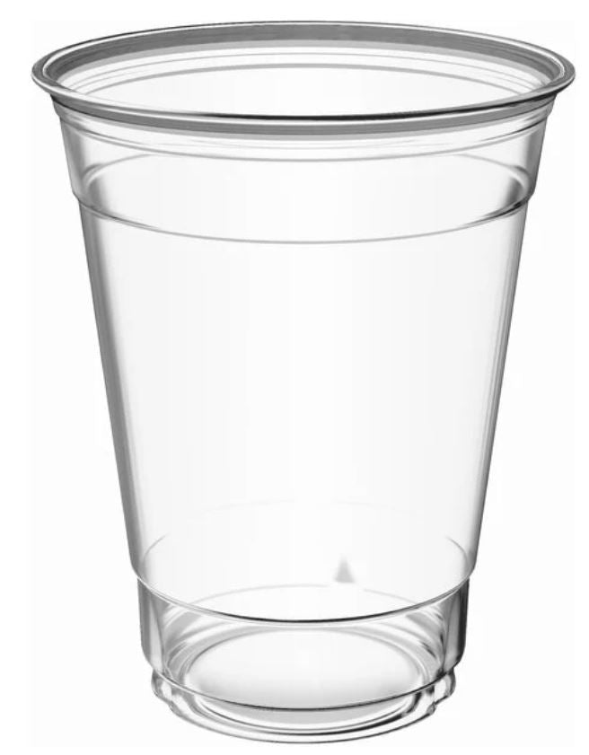 PLASTIC CUP 12 OZ PET 1000/CS OVERSEAS