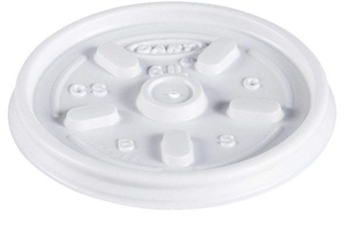 FOAM 6JL DART LID VENTED 1000/CS