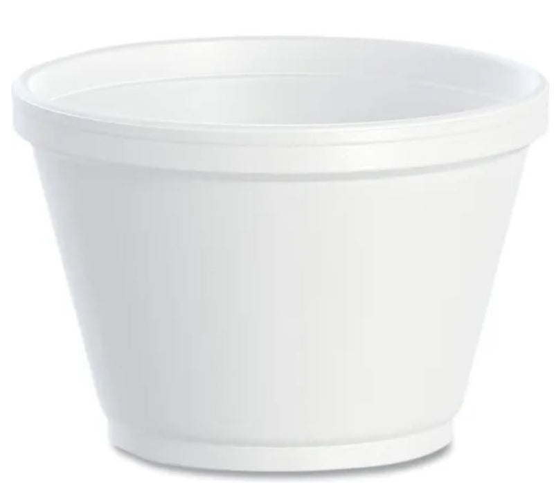 FOAM 6SJ12 DART SQ CONTAINER  1000/CS