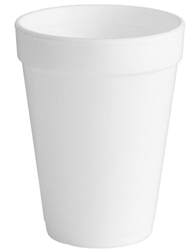 FOAM 14J16 DART CUP (14 OZ) 1000/CS