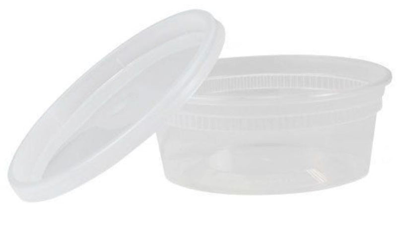 DELI CONTAINER 8 OZ HVY COMBO 240/CS TD40008 (TRI-PAK)