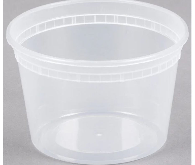 DP-16 OZ ROUND DELI CUP TS 4.65X4.65X2.39 35893