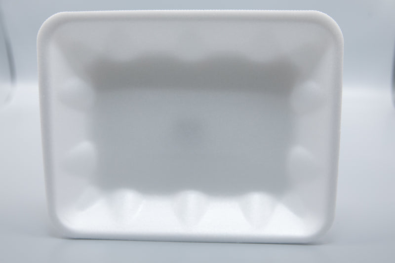FOAM TRAY 4PL WHITE 400/CS DP