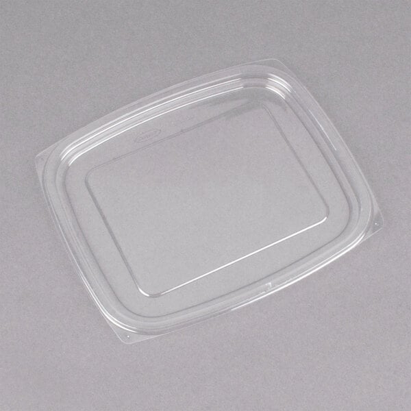 DART FLAT CLEAR LID FITS 24/ 32 OZ C32DLR 500/CS