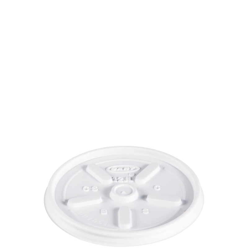 FOAM 12JL DART LID VENTED 1000/CS