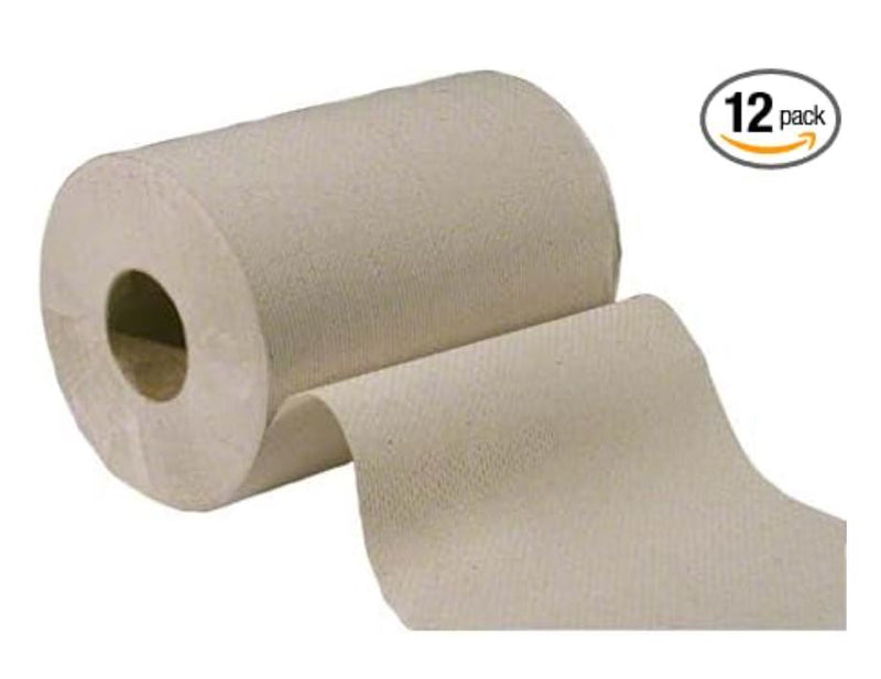 PAPER TOWEL HARDWOUND NATURAL 7 7/8X350 12/CS