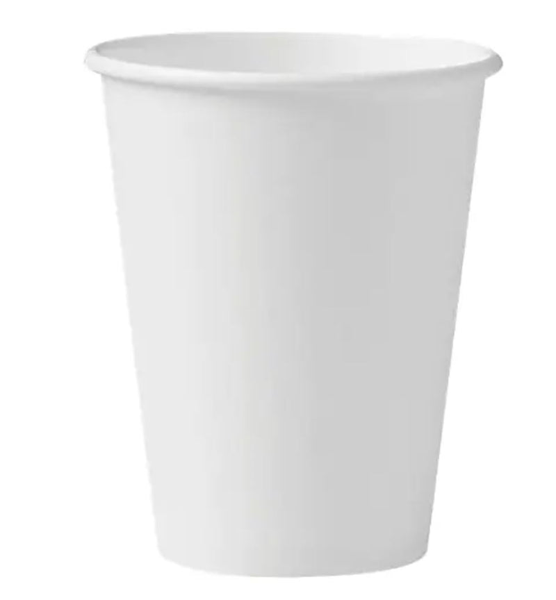 COFFEE 24 OZ WHITE PAPER CUP COATED 500/CS