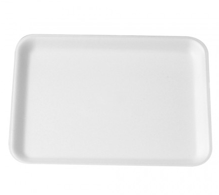 FOAM TRAY 2PL WHITE 400/CS DP