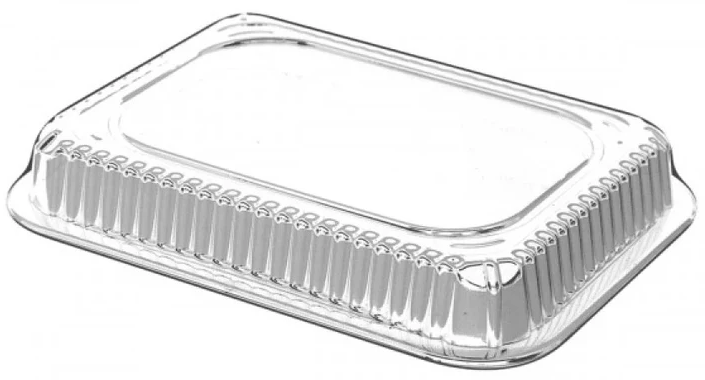 ALUM PAN 1 1/2 OBLONG DOME LID 2060DL-500