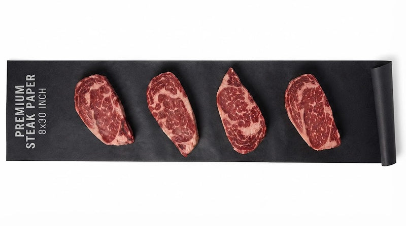 STEAK PAPER 8X30 BLACK 1000/CS