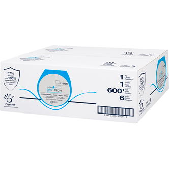 PAPERL TOWEL HARDWOUND PREMIUM SOFIDEL TAD 8X600' WHITE 6RL/CS
