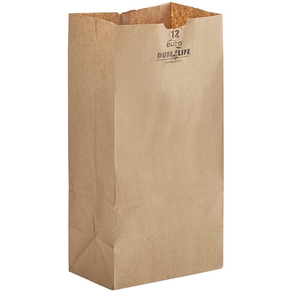PAPER BAG 12# BROWN 500/CS