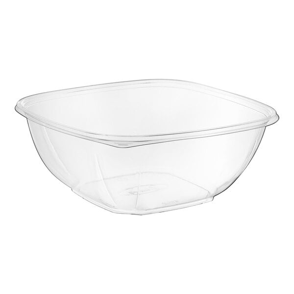 SALAD SQUARE BOWL 48 OZ TAMPER EVIDENT 360/CS  38161