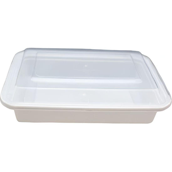 CARRY OUT 7X5 DEEP RECT WHT COMBO 150/CS MT6240W