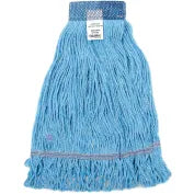 MOP HEAD BLUE LARGE 4-PLY COTTON/SYNTHETIC BLEND LOOP END MOPS DURABILITYON ALL FLOOR APPLICATIONS 97157