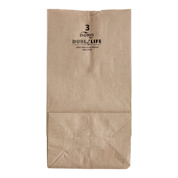 PAPER BAG 3LB 500/BL BB03