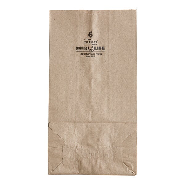 PAPER BAG 6# BROWN 500/CS