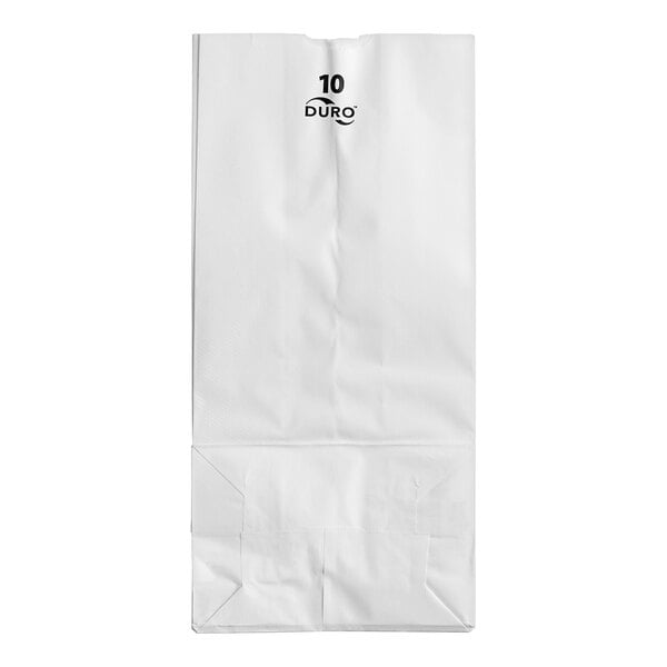 PAPER BAG 10LB WHITE 500/CS