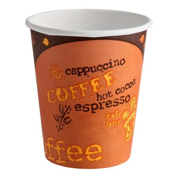 PAPER CUP 8 OZ HOT CUP 1000/CS