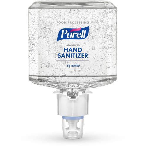 PURELL HAND SANITIZER E3 GEL FOR ADVANCE FOOD PROCESSING 2/1200ML 6461-02 FITS DISPENSER ES6
