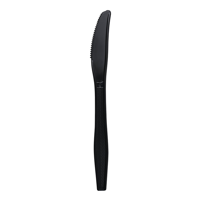 BULK KNIFE HVY DUTY BLACK POLYSTYRENE 1000/CS