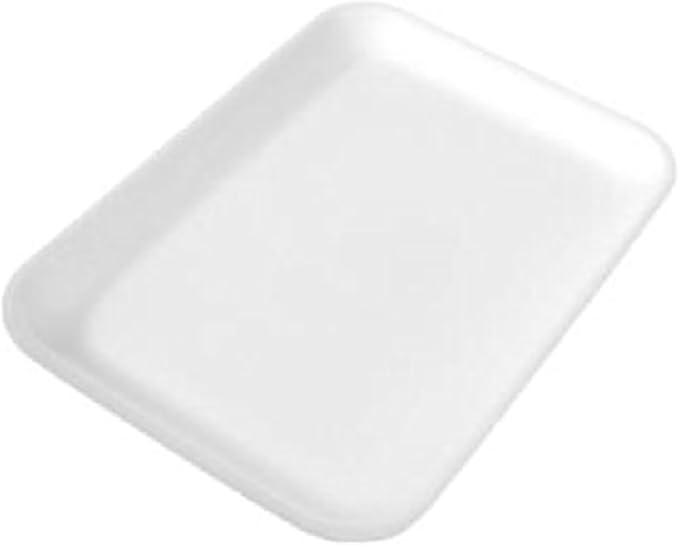 FOAM TRAY 2S WHITE 500/CS DP
