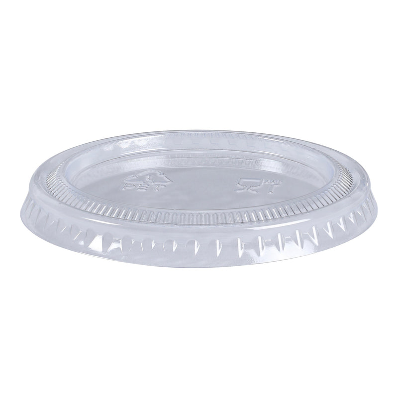 PORTION CUP LID 2 OZ CLR 2500/CS EM