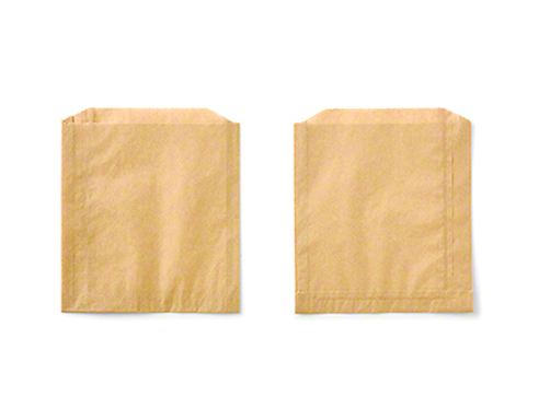 FISHER PLAIN GREASER RESISTANT SANDWICH BAG 6"X3/4"X6 1/2" NATURAL KRAFT 1000/CS 508-NK