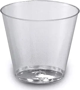 PLASTIC 5 OZ SQUAT TUMBLER CLEARWARE-EMI YOSHI 500/CS