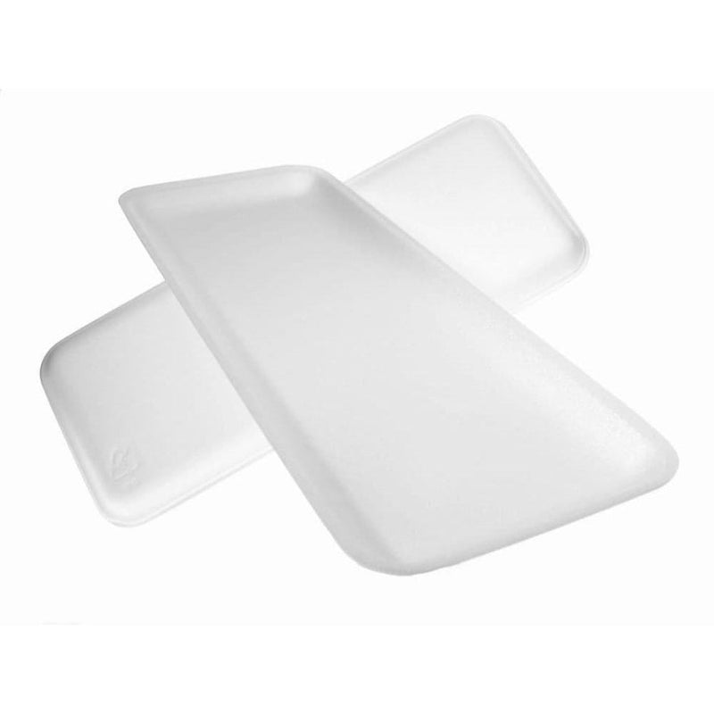 FOAM TRAY 7H WHITE 250/CS DP