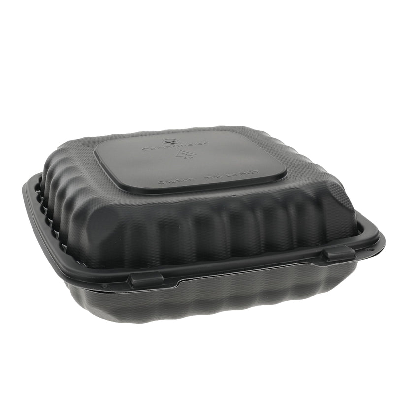 CARRYOUT 9X33.8.88X3.1 HINGED CONTAINER BLACK 1 COMP 120/CS