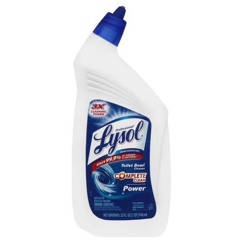 LYSOL TOILET BOWL CLEANER 32 OZ DISINFECTANT 12/CS 74278