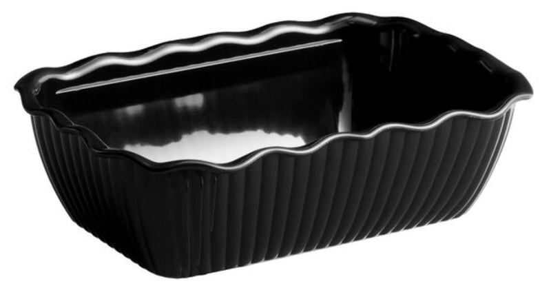 CAM-DELI 5LB BLACK SCALLOP TRAY(10-1/2X6-3/4X3)