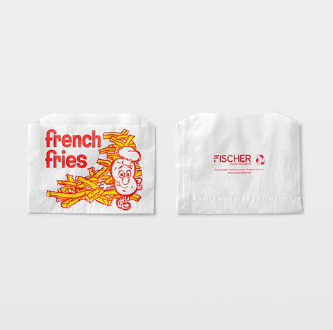 FRENCH FRY BAG 5.5X1X4 8/1000 605-FF5