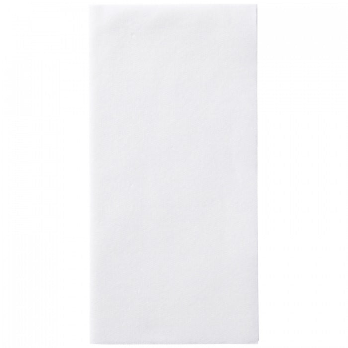 PAPER DINNER NAPKIN 17X17 HOFFMASTER WHITE 1/8 FOLD LINEN-LIKE 4/75 CS