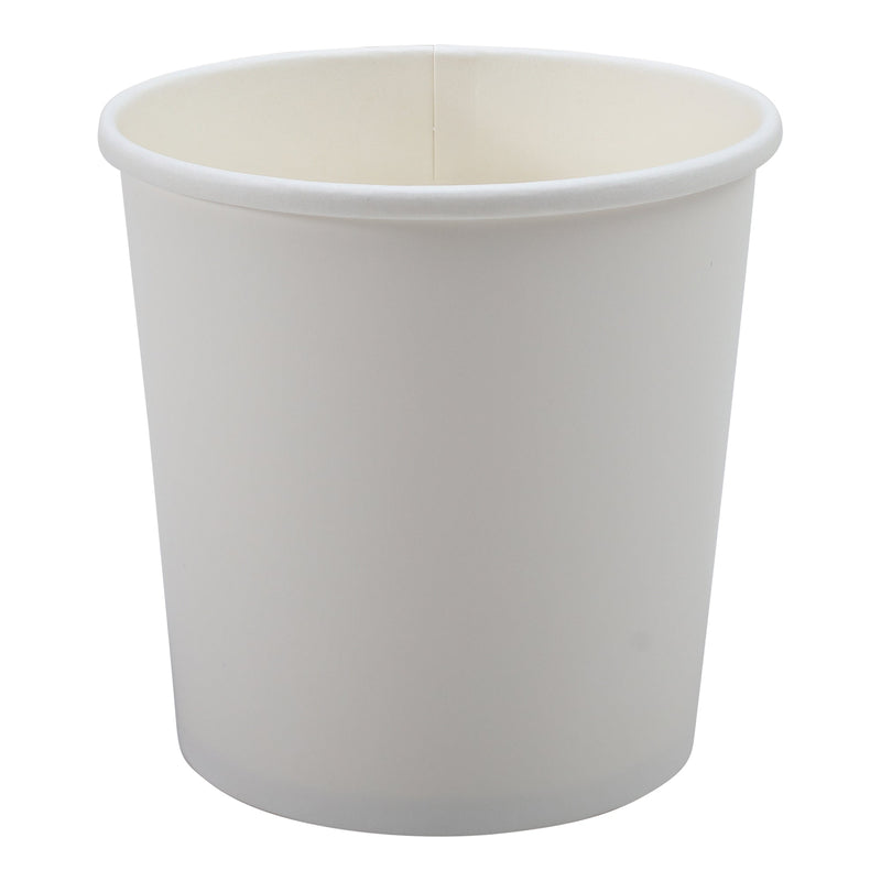 SOUP CUP 16 OZ WHITE PAPER 20/25 CS