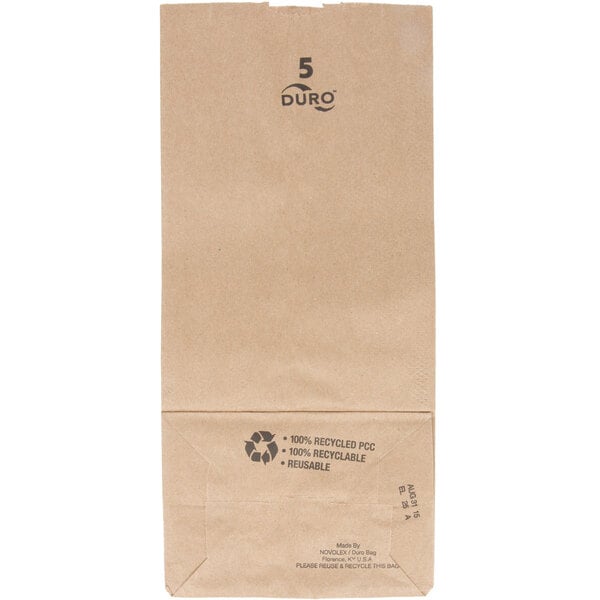 PAPER BAG 5 LB 500/BL BB05