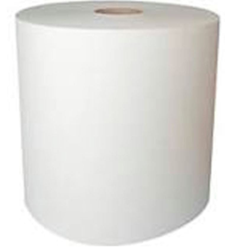PAPER TOWEL HARWOUND TOWEL 8" WHITE 12/CS