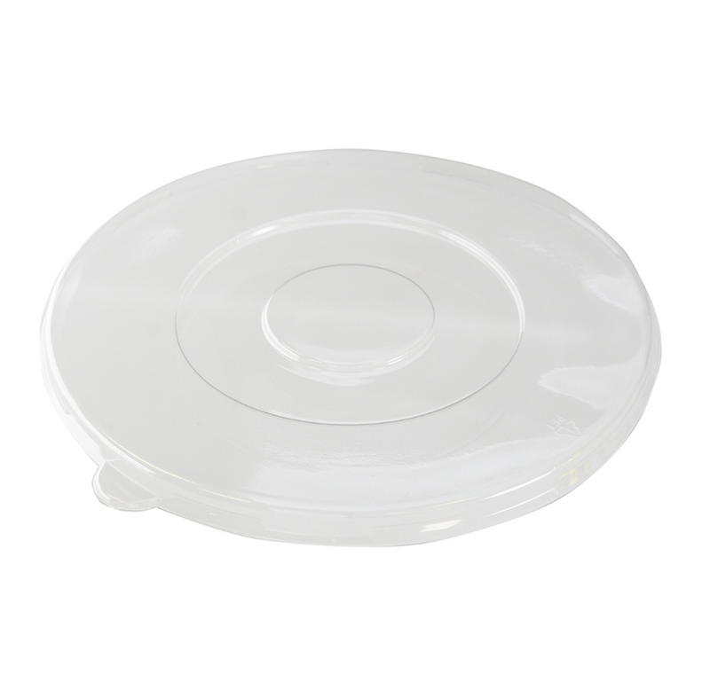 BIODEGRADABLE DOME LID FITS 32 OZ 8" ROUND CLEAR 300/CS 15300794/89045