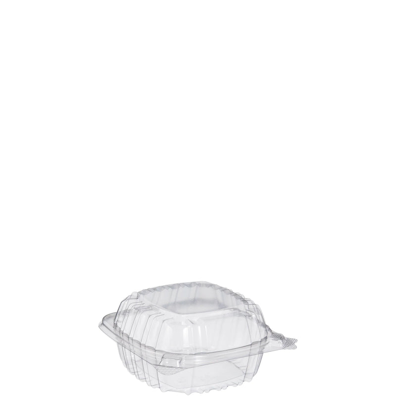 PLASTIC 5" HINGED CLEAR C53PST1 500/CS