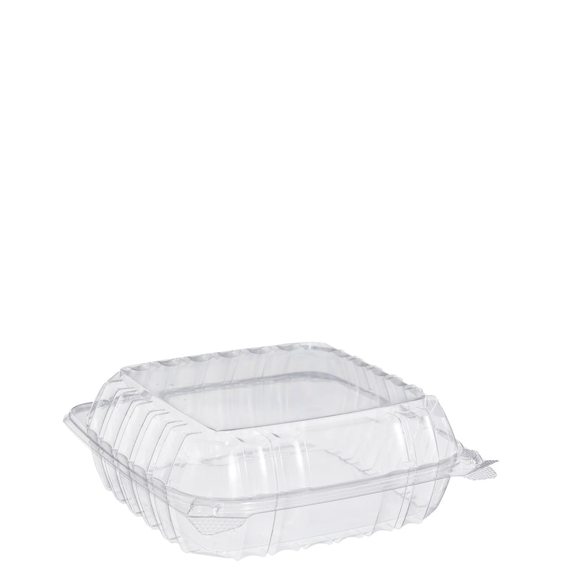 CARRY OUT C90PST1 CLR HINGED CONTAINER 250/CS