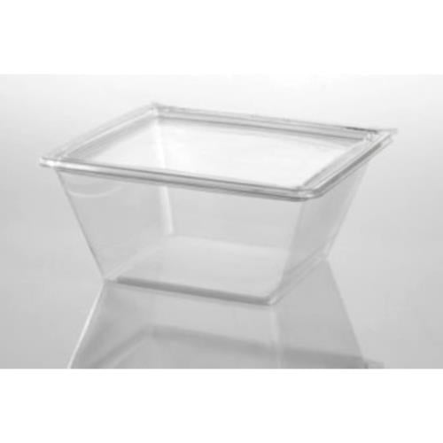 LACERTA  32 OZ SQ CONTAINER BOWL PETE TAMPER EVIDENT PETE 140/CS T21897