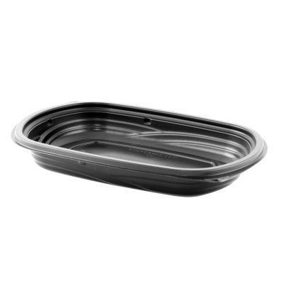 ANCHOR 16 OZ BLACK CONTAINER 8.79X6.35X1.24 252/CS 4541602/M416