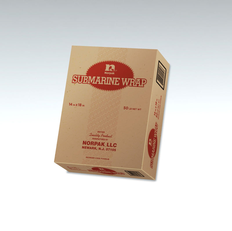 WAX PAPER 12X15 FOR LARGER WHITE SHEET SANDWICHES, SUBWRAP, PIZZA LINING 50LB BOX 5/10LB INNERS