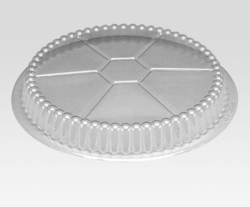 ALUM 9" PLASTIC DOME LID 500/CS