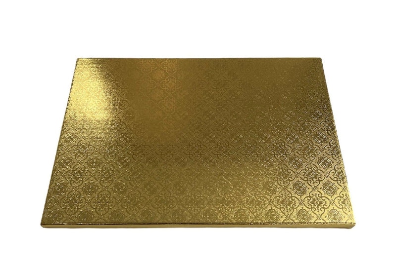 BAKING 1/4 SHEET GOLD CAKE DRUMS 12/CS WPDRM25G