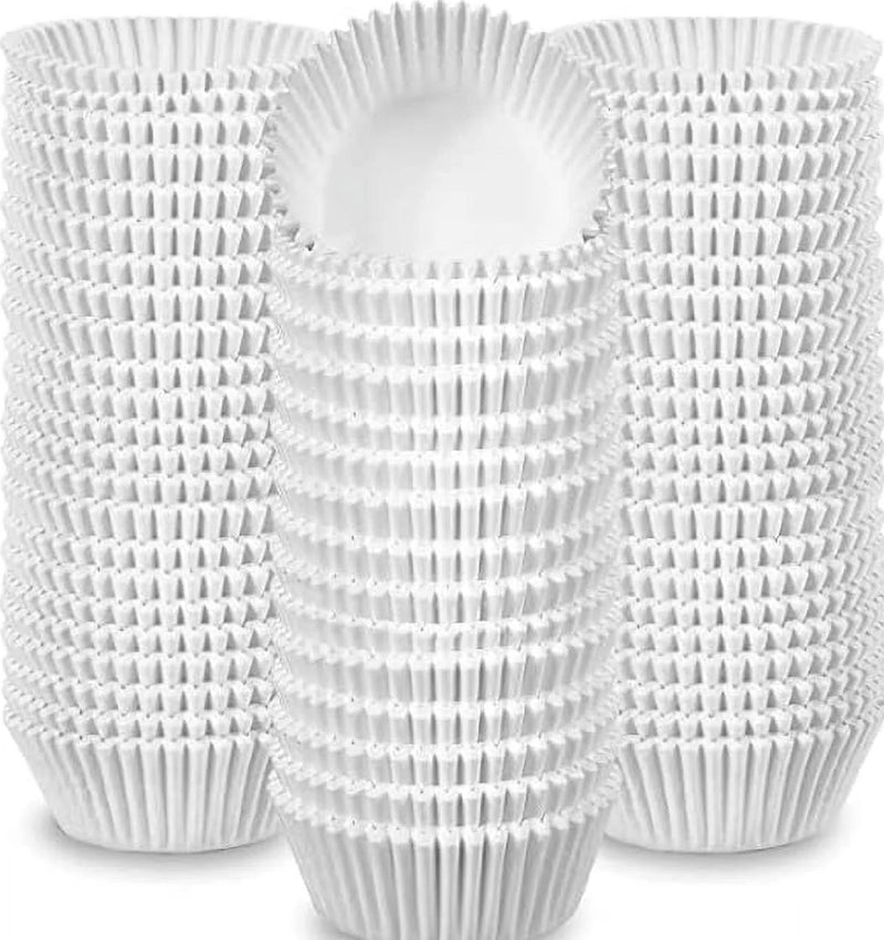 BAKING CUP 2 1/4X1 7/8X(6) 10,000 602-600225/ CG01013 / RP214-6 WHITE