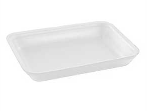 FOAM TRAY 3PP WHITE 400/CS DYNA PAK
